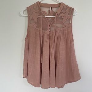 Free people tank blouse
